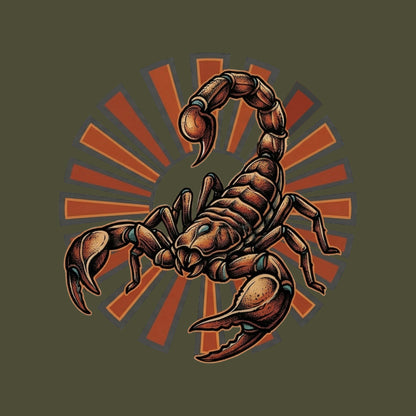 Sunburst Scorpion Tee
