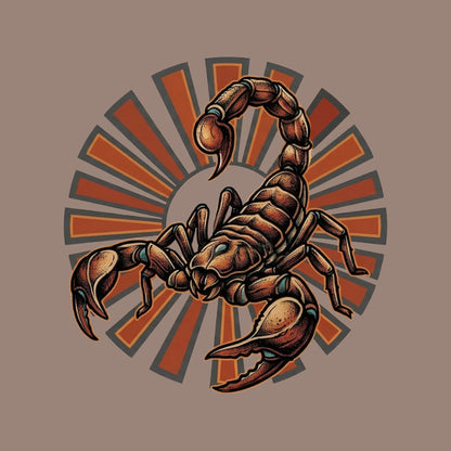 Sunburst Scorpion Tee