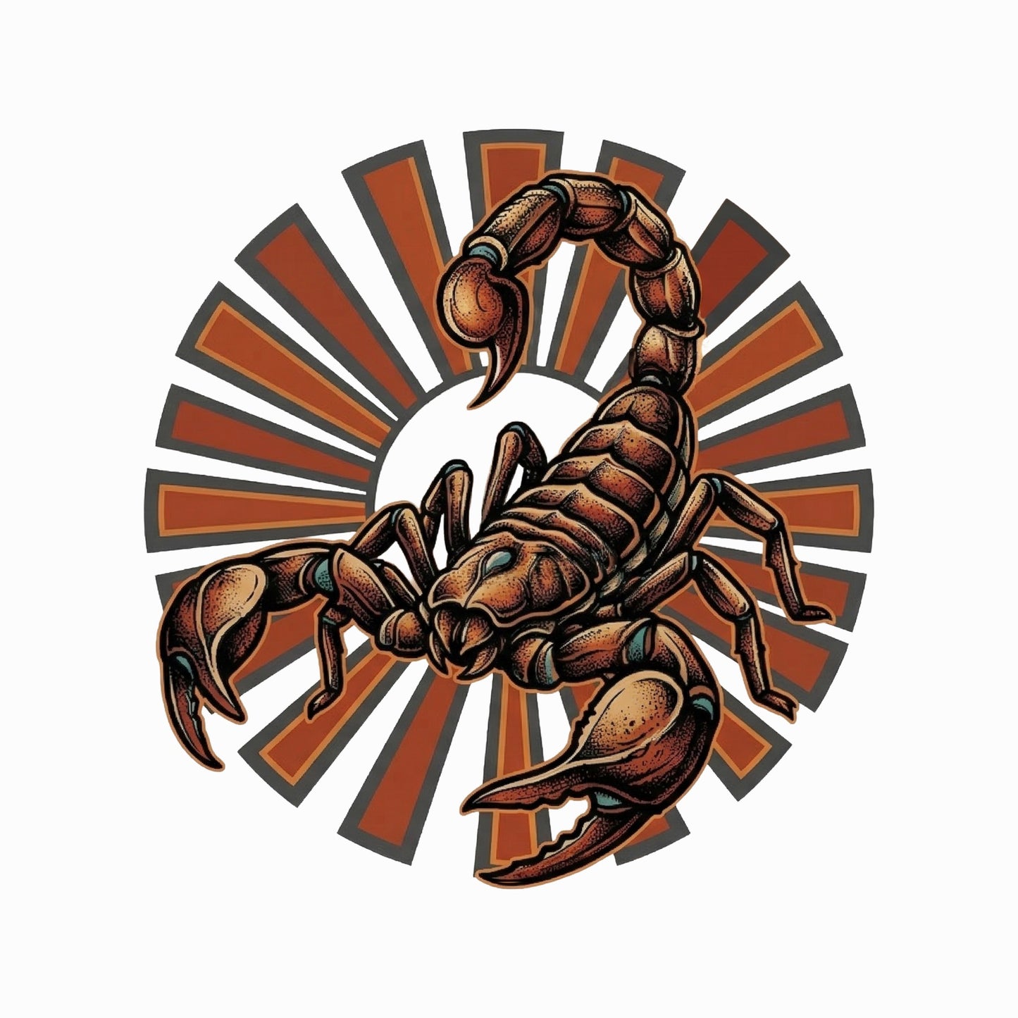 Sunburst Scorpion Tee