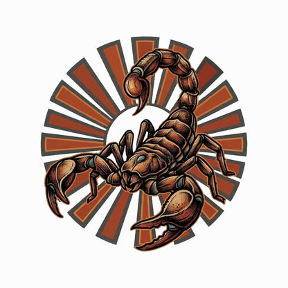 Sunburst Scorpion Tee