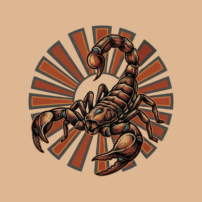 Sunburst Scorpion Tee