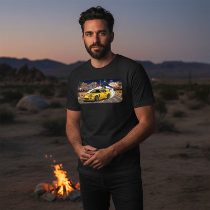 Vegas Alien Burnout Tee