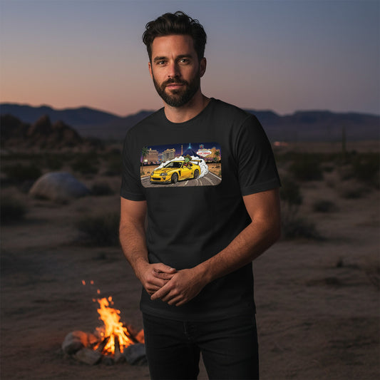 Vegas Alien Burnout Tee