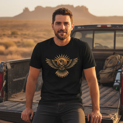 Sunburst Hawk Tee