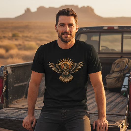 Sunburst Hawk Tee
