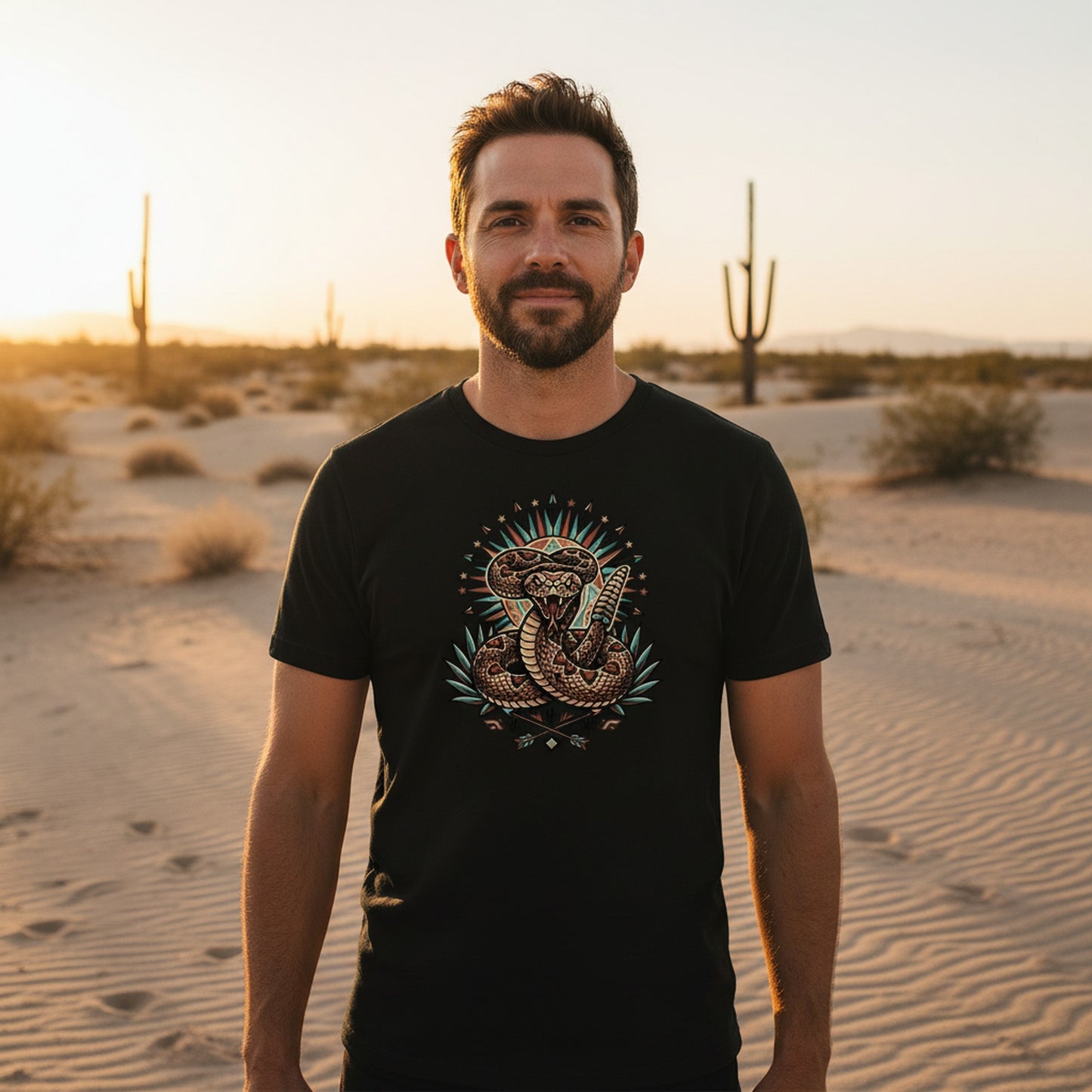 Agave Strike Rattlesnake Tee