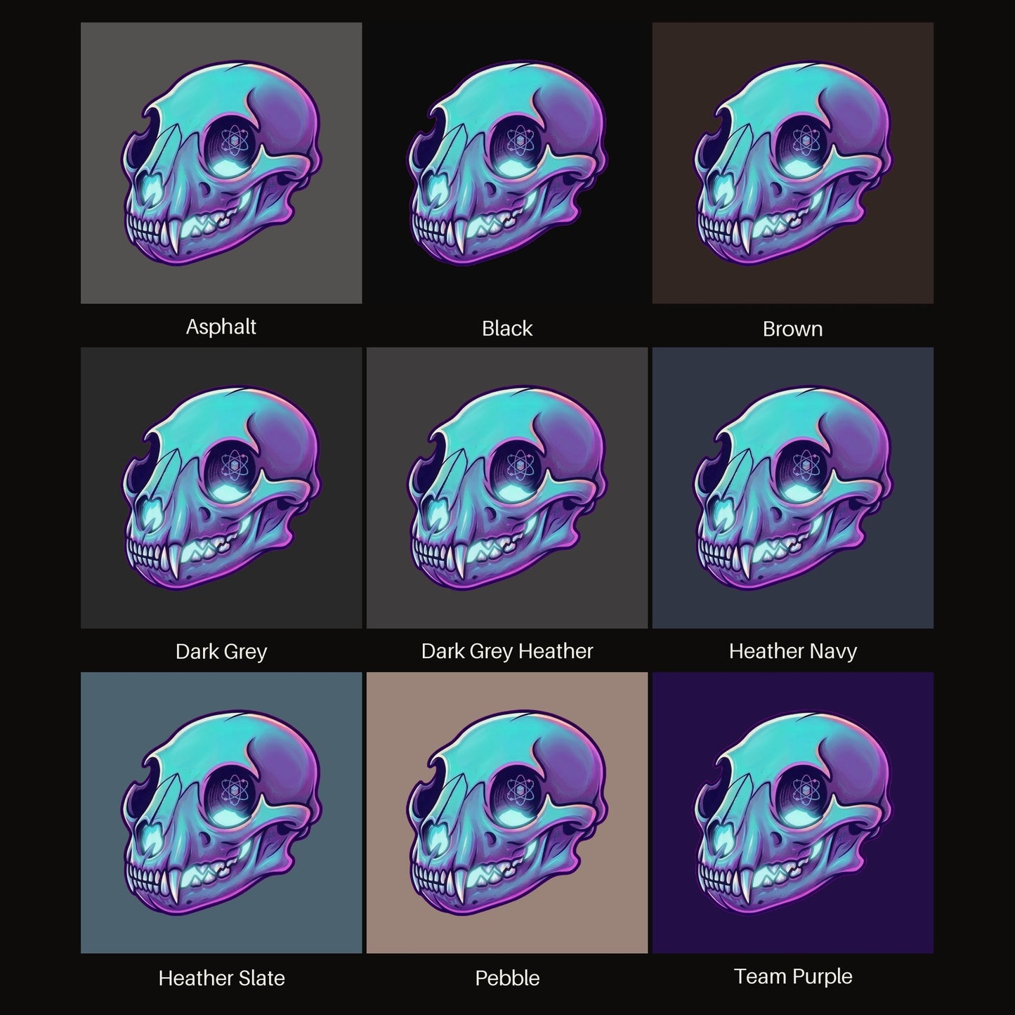 Atomic Mountain Lion Skull Tee