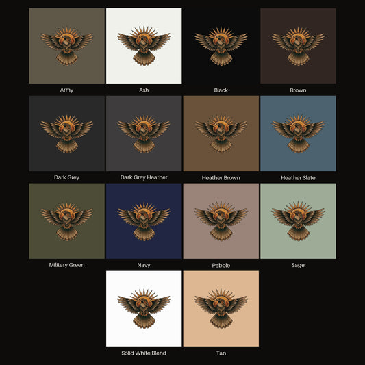 Sunburst Hawk Tee