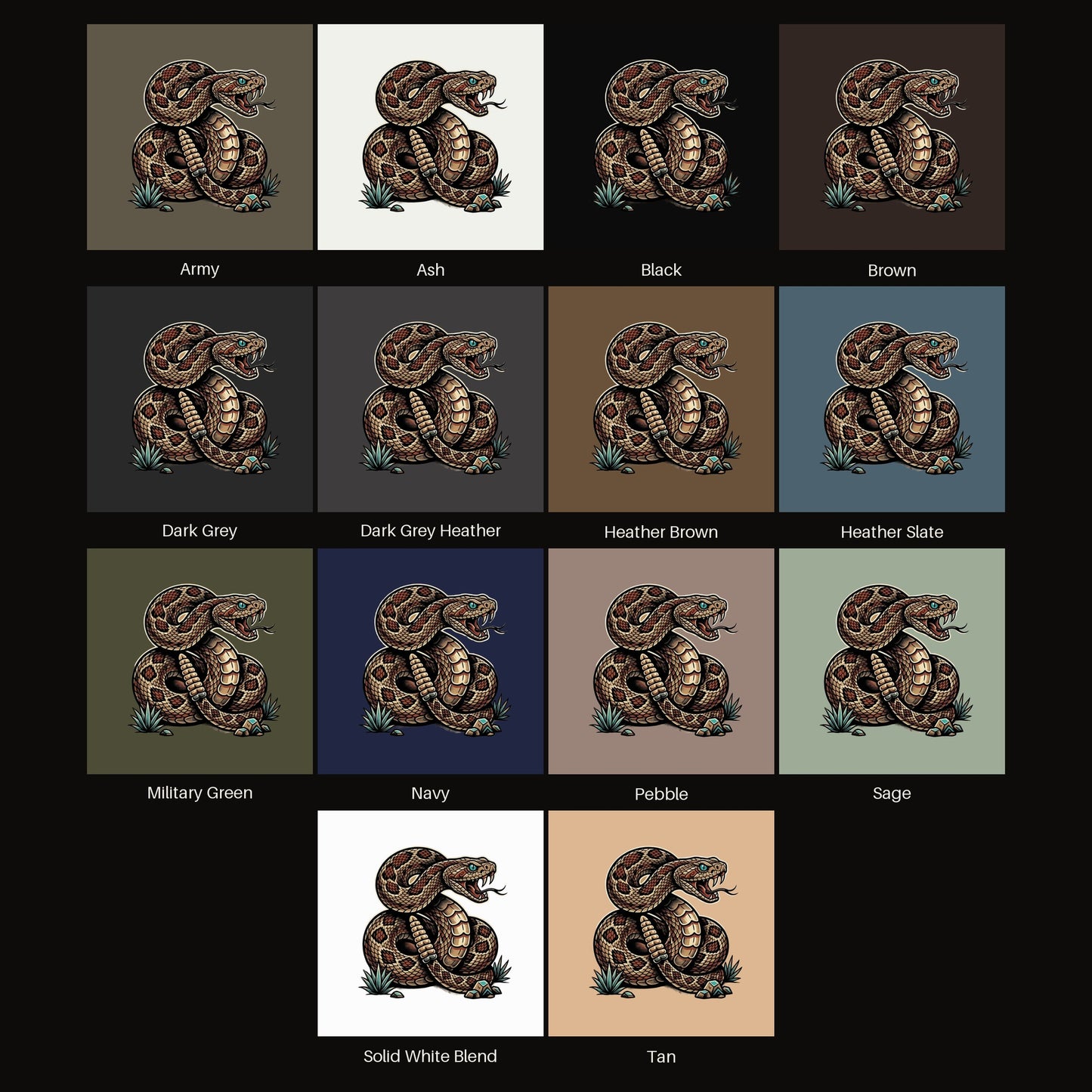 Desert Strike Rattlesnake Tee