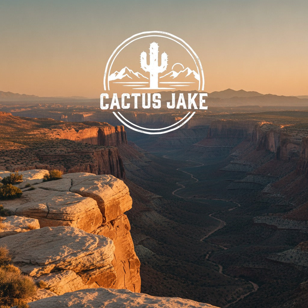 Southwest desert scene, Cactus Jake