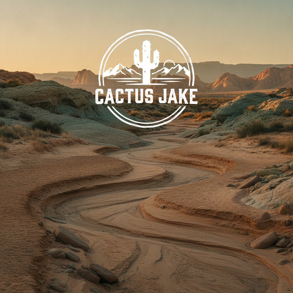 Southwest desert scene, Cactus Jake