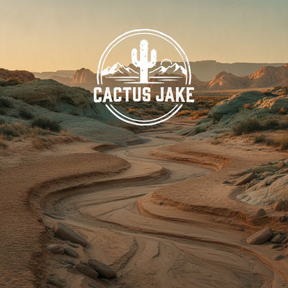 Southwest desert scene, Cactus Jake