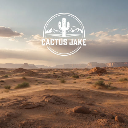 Southwest desert scene, Cactus Jake