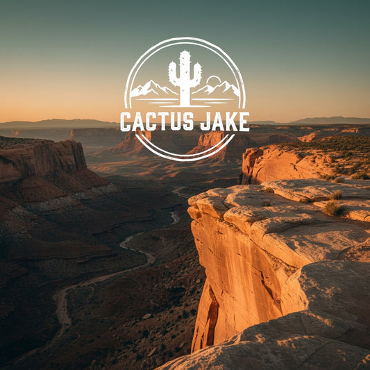 Southwest desert scene, Cactus Jake