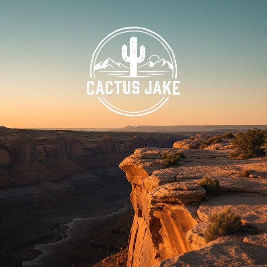 Southwest desert scene, Cactus Jake