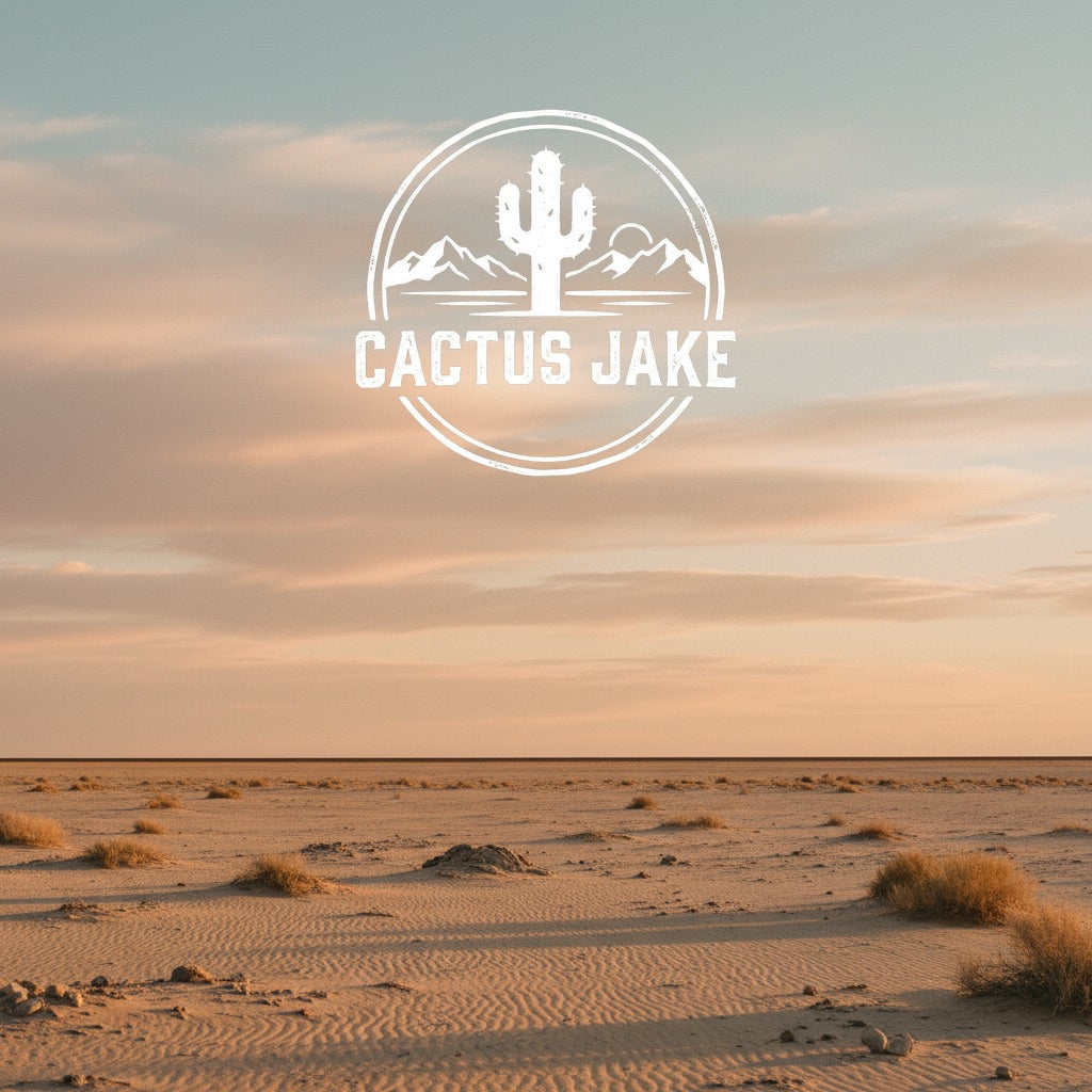 Southwest desert scene, Cactus Jake