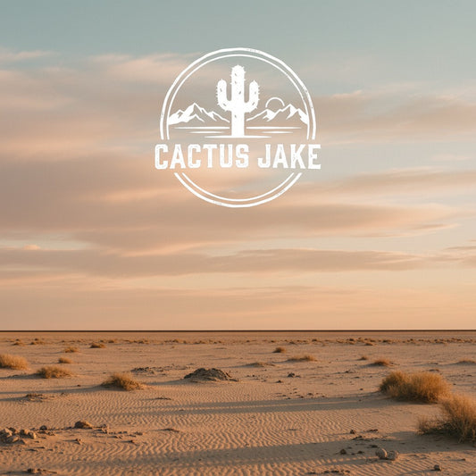 Southwest desert scene, Cactus Jake
