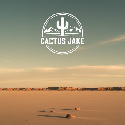 Southwest desert scene, Cactus Jake
