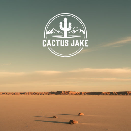 Southwest desert scene, Cactus Jake