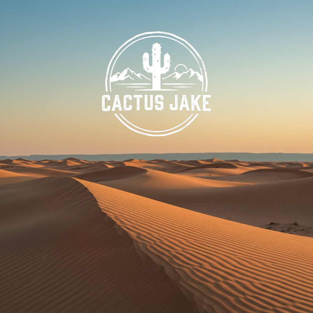 Southwest desert scene, Cactus Jake