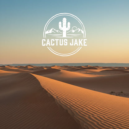 Southwest desert scene, Cactus Jake