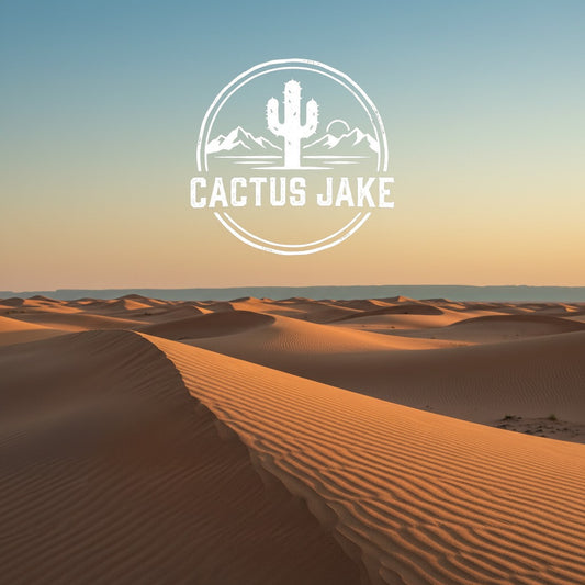 Southwest desert scene, Cactus Jake