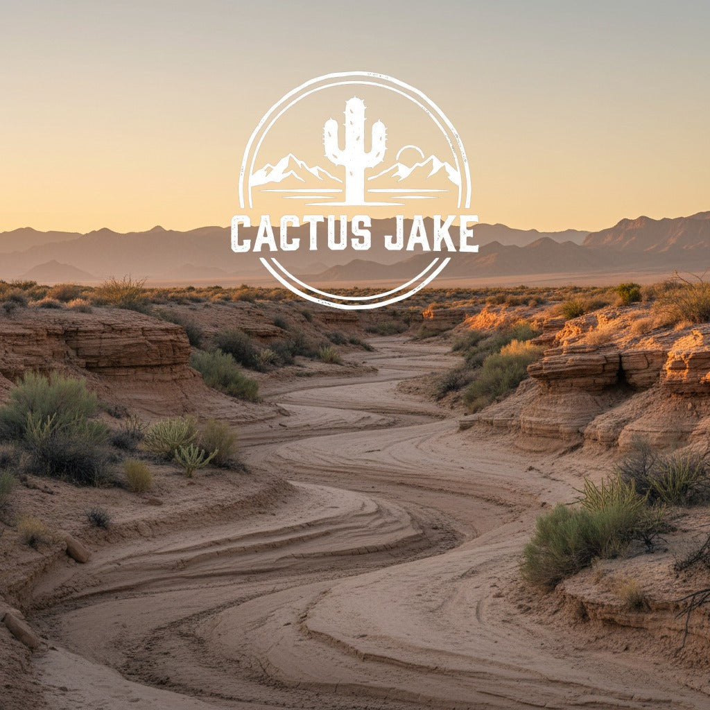 Southwest desert scene, Cactus Jake