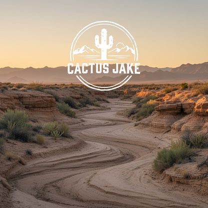 Southwest desert scene, Cactus Jake