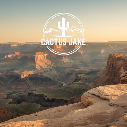 Southwest desert scene, Cactus Jake