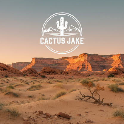 Southwest desert scene, Cactus Jake
