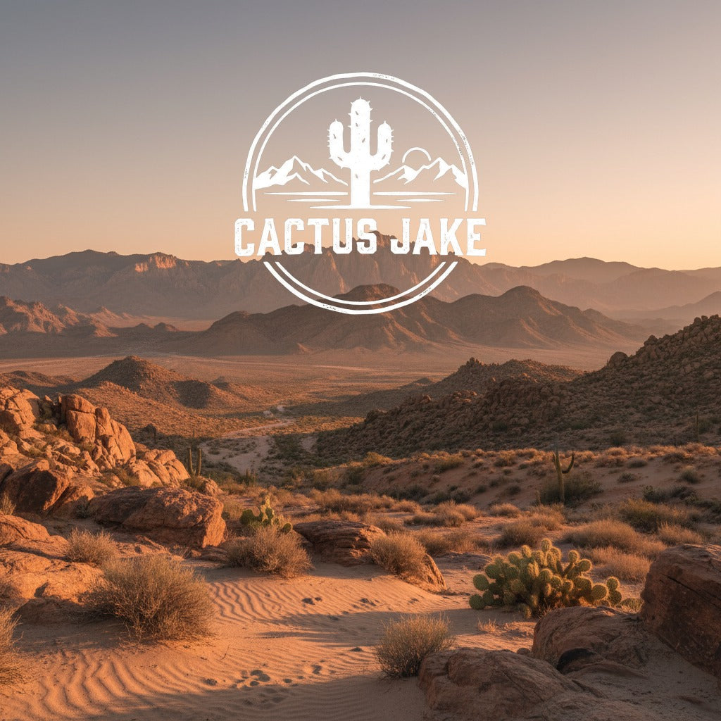 Southwest desert scene, Cactus Jake