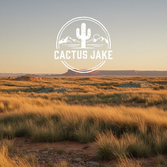 Southwest desert scene, Cactus Jake