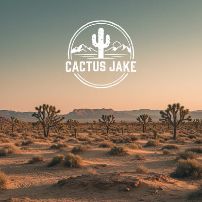 Southwest desert scene, Cactus Jake