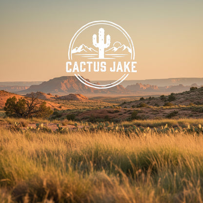 Southwest desert scene, Cactus Jake
