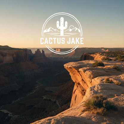 Southwest desert scene, Cactus Jake