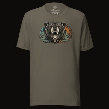 Roaring Bear Sun Moon Tee