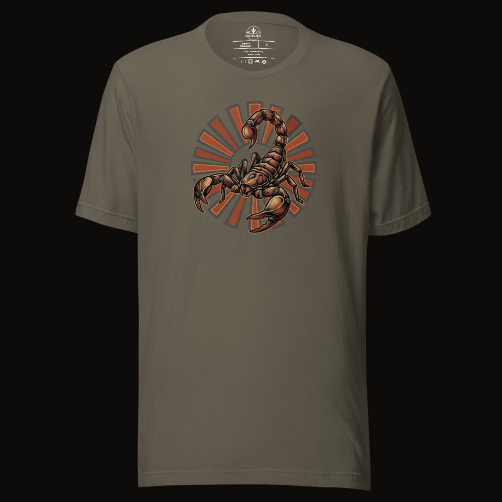 Sunburst Scorpion Tee