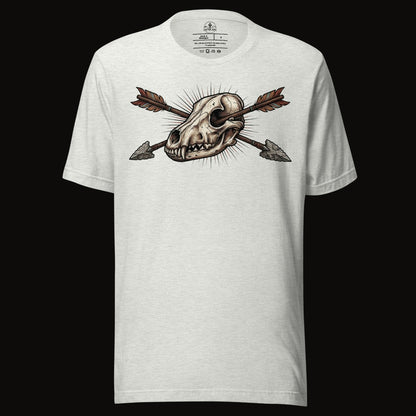 Crossed Arrows Coyote Skull Tee