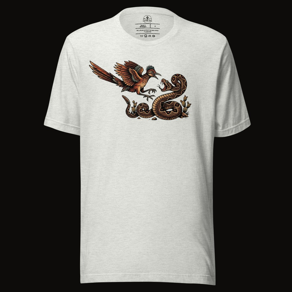 Roadrunner vs Rattlesnake Tee