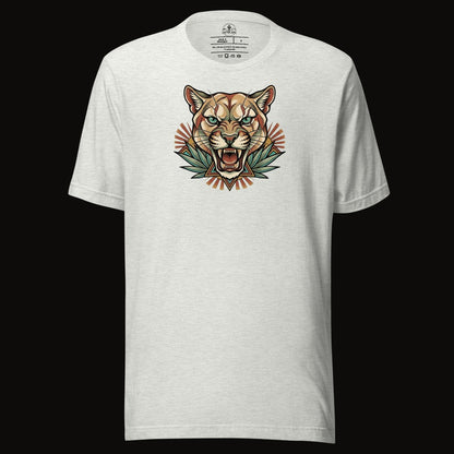Teal Eye Mountain Lion Tee