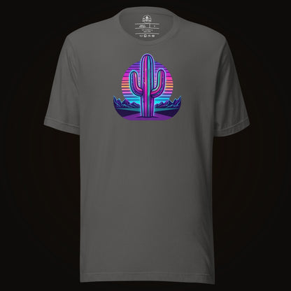 Synthwave Saguaro Tee