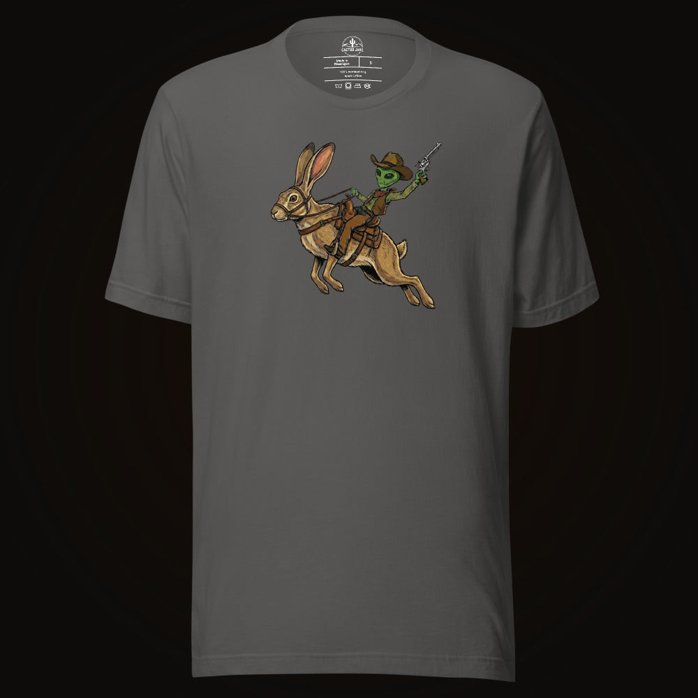 Alien Cowboy Jackrabbit Tee