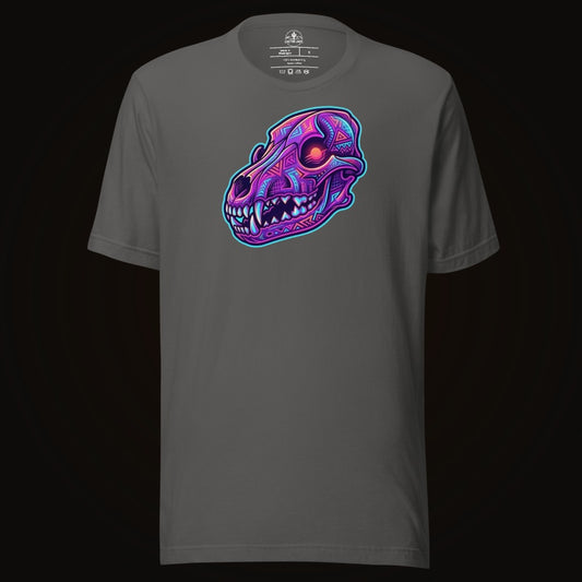 Synthwave Coyote Skull Tee