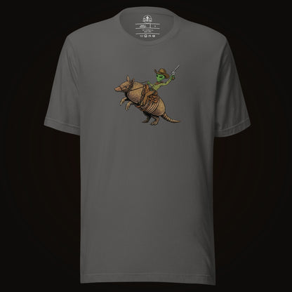 Alien Cowboy Armadillo Rider Tee
