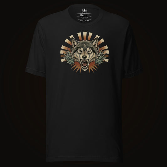 Agave Burst Wolf Tee