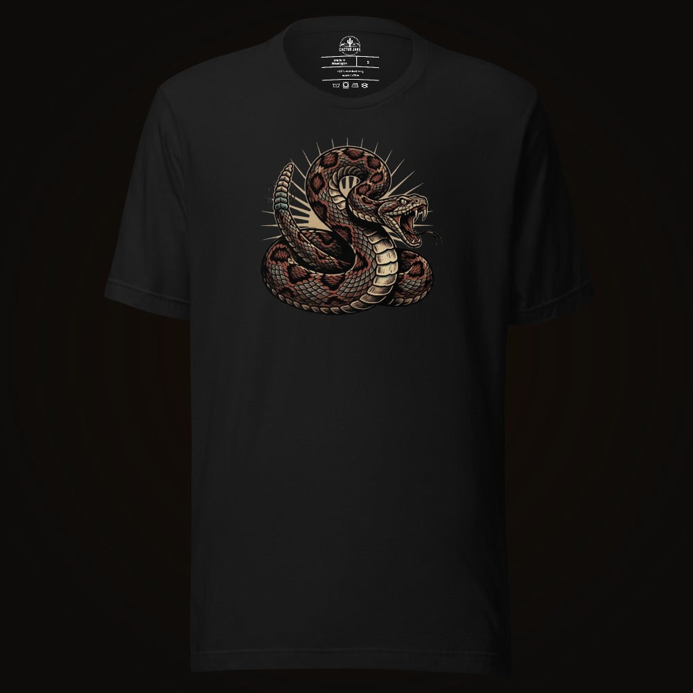 Coiled Strike Rattlesnake Tee