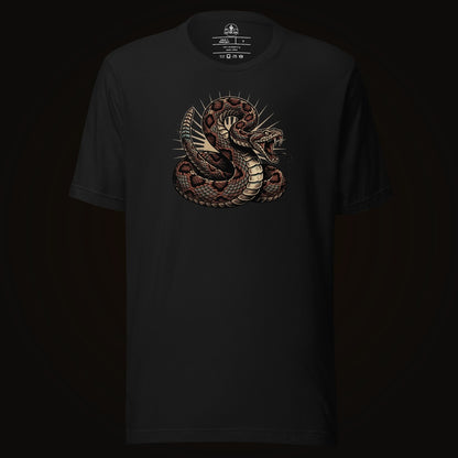 Coiled Strike Rattlesnake Tee