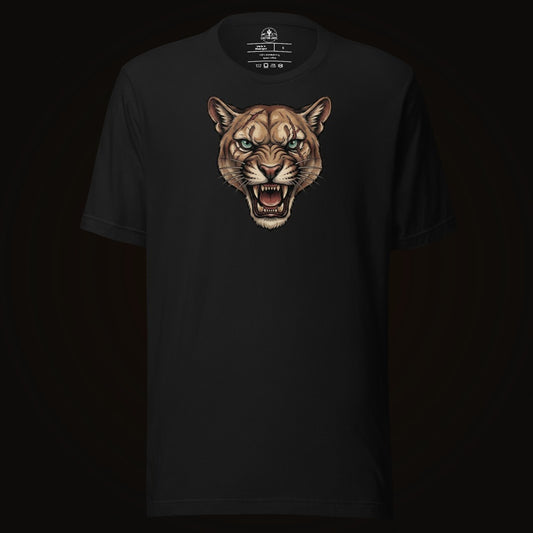 Battle Scarred Mountain Lion Tee