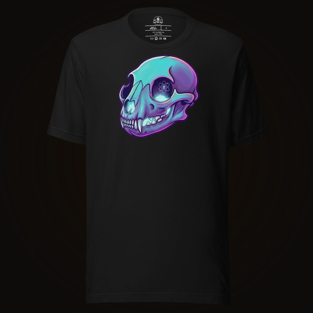 Atomic Mountain Lion Skull Tee