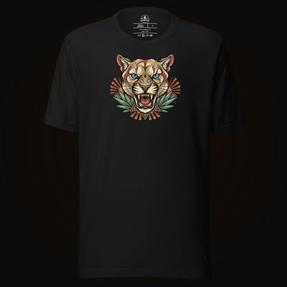 Teal Eye Mountain Lion Tee